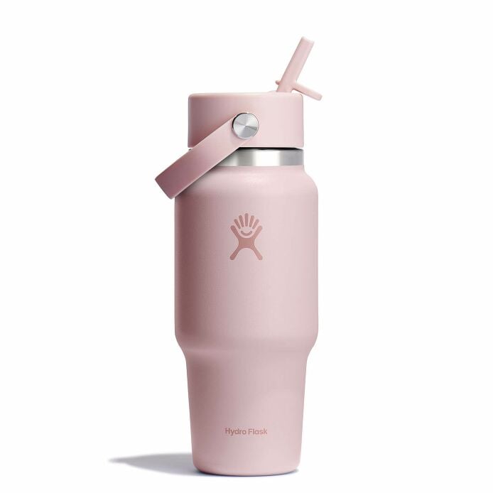 24 oz Travel Bottle with Flex Straw Cap E6