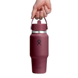 24 oz Travel Bottle with Flex Straw Cap