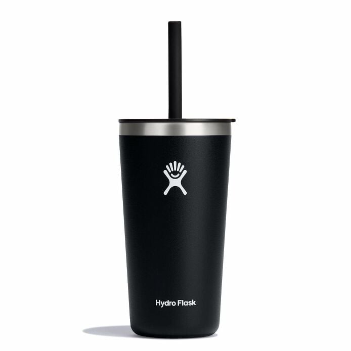 20 oz All Around™ Tumbler with Straw Lid - Black L4