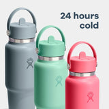 40 oz Travel Bottle with Flex Straw Cap