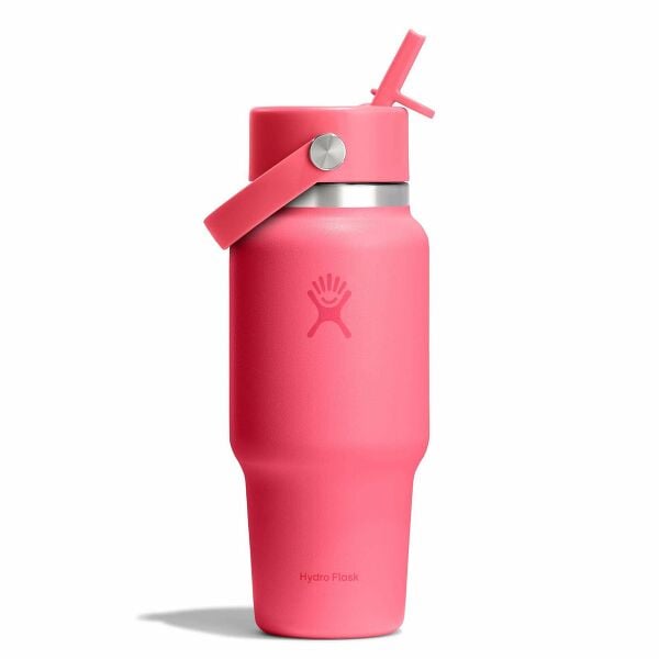 24 oz Travel Bottle with Flex Straw Cap E6
