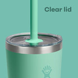20 oz All Around™ Tumbler with Clear Straw Lid - White