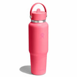 40 oz Travel Bottle with Flex Straw Cap